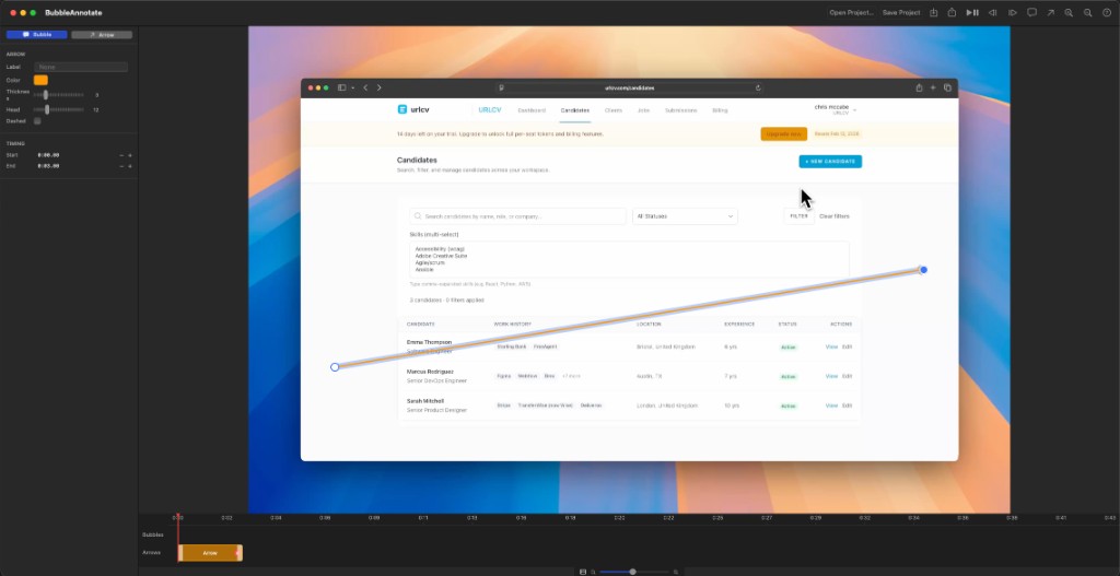 BubbleAnnotate screenshot